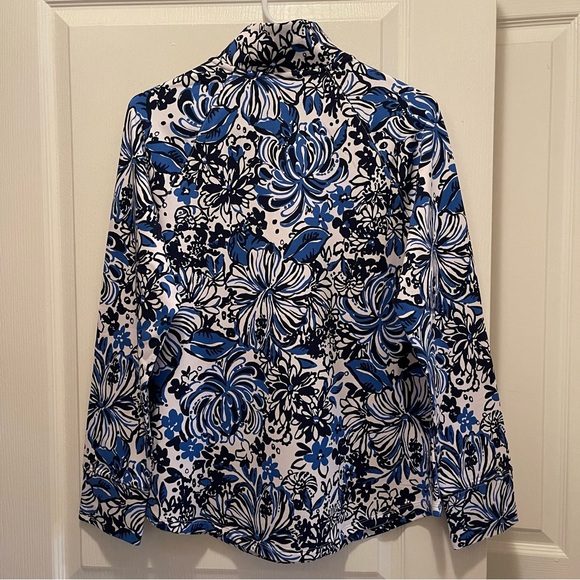 Lilly Pulitzer Skipper Popover Pandarama Size M - Picture 4 of 7